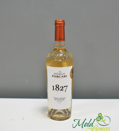Белое сухое вино Purcari Pinot Grigio 0,75л Фото 394x433